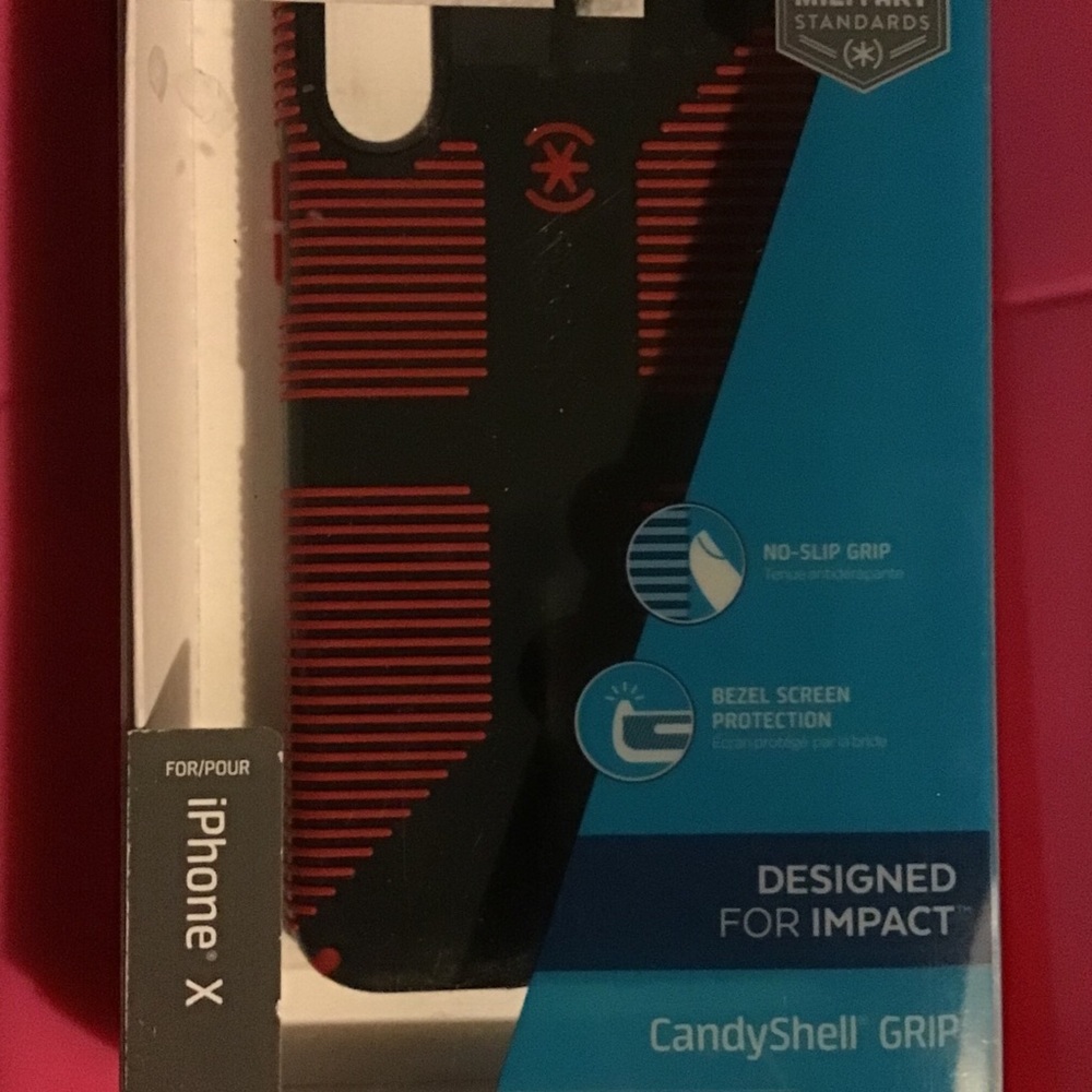 📱📳 iPhone X case by speck NEW